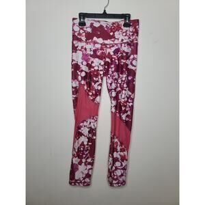 Under Armour Heat Gear Compression red capri leggings - small